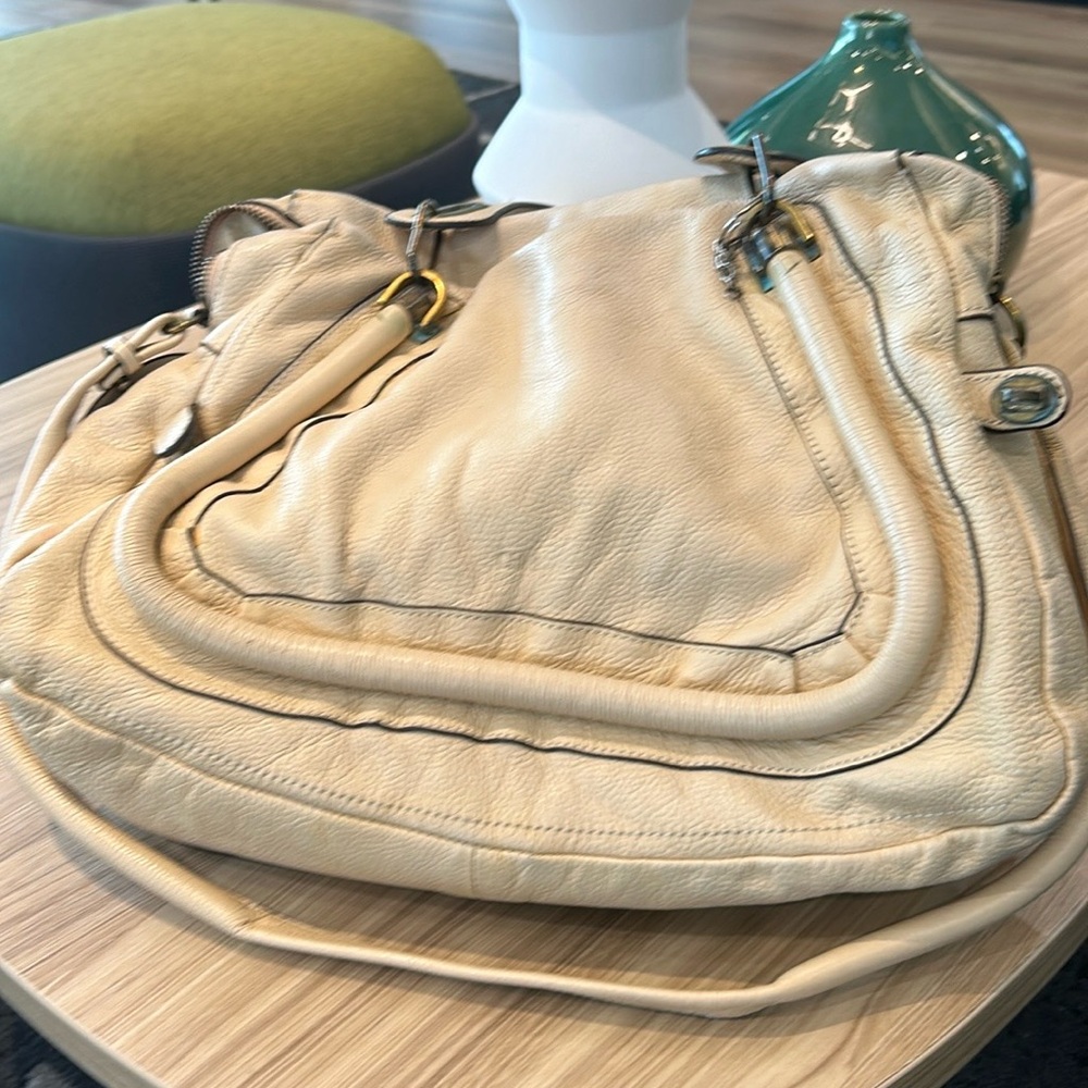 Cream color Chloe Paraty for sale listing for a friend!!!